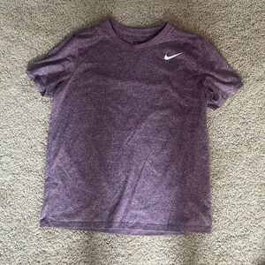 Nike dri-fit athletic shirt, purple